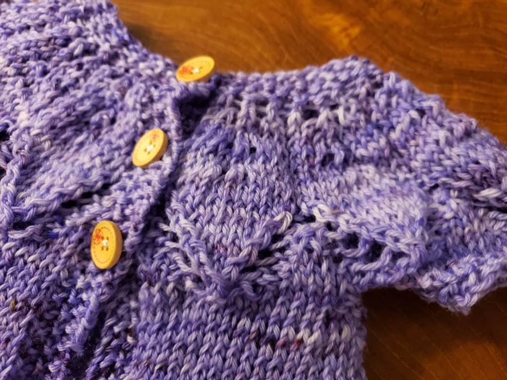 Lace Baby Sweater